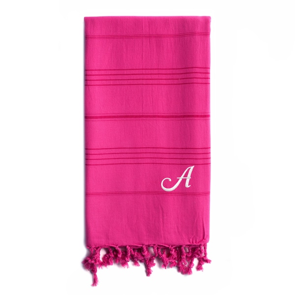 Turkish Beach Towel | Tie-Dye Sarong | Beach Wrap | Turkish-T Hot Pink