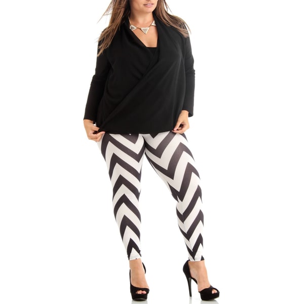 women's plus size legging outfits