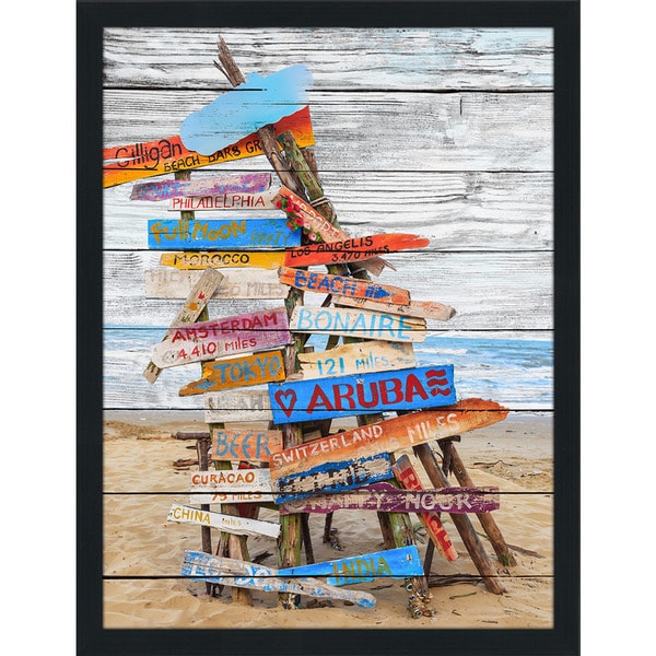 Beach Signs Giclee Wood Wall Decor Free Shipping Today Beach Signs Giclee Wood Wall Decor