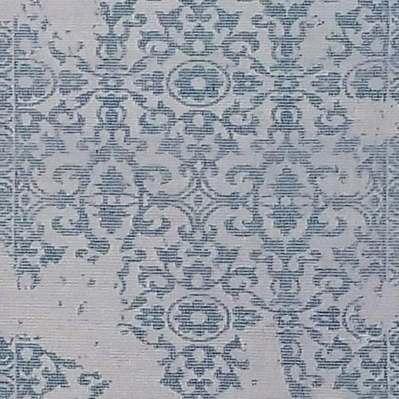 HERAT ORIENTAL Handmade Printed Erased Khotan Wool Runner - 2'8 x 10'