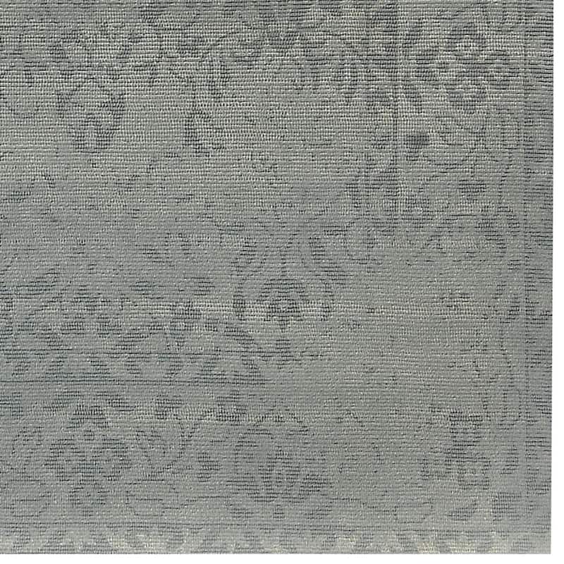 HERAT ORIENTAL Handmade Printed Erased Khotan Wool Rug - 7'6 x 9'6