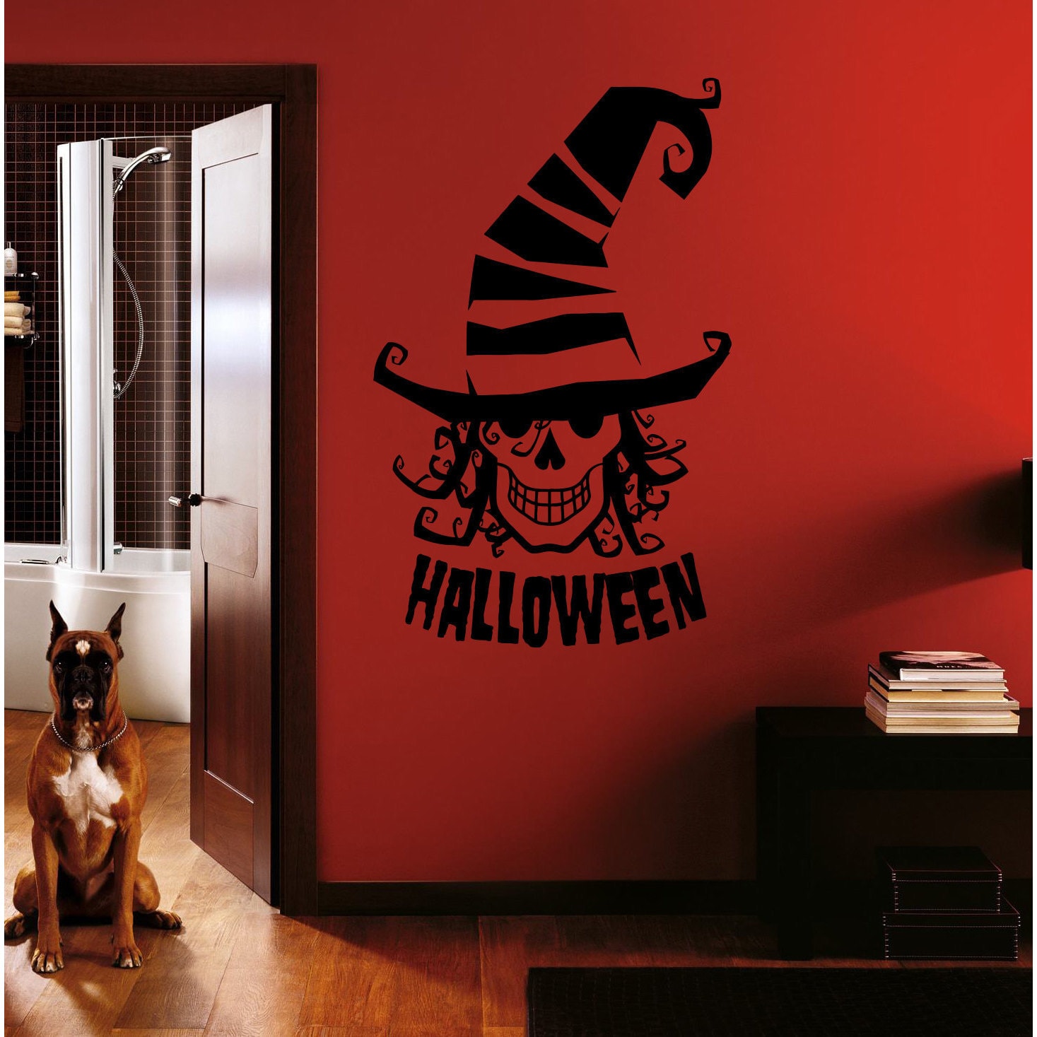 Shop Halloween Witch Wall Art Sticker Decal On Sale Overstock 11693482