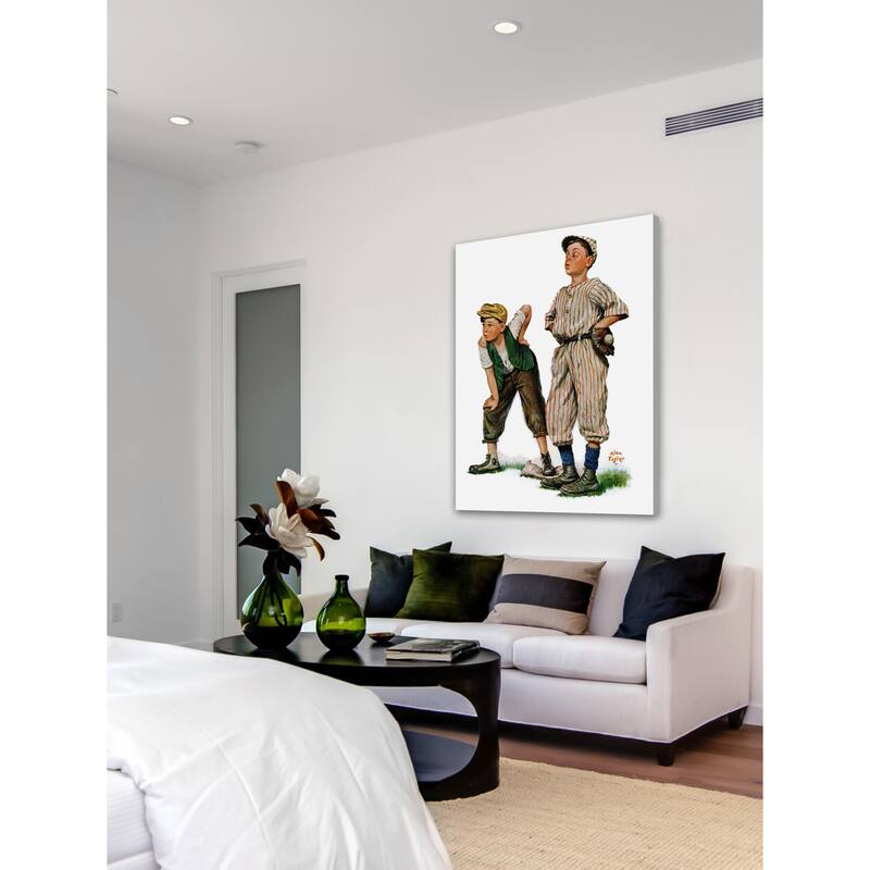Marmont Hill 'Team Players' by Curtis Painting Print on Canvas - Multi-Color