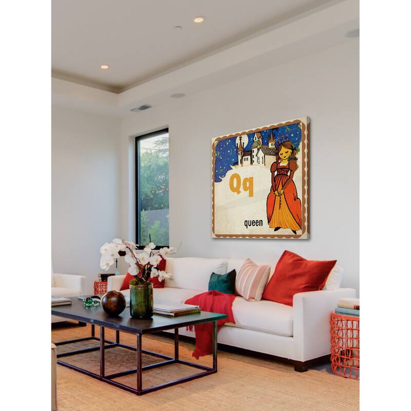 Marmont Hill 'Queen' by Curtis Painting Print on Canvas - Multi-Color