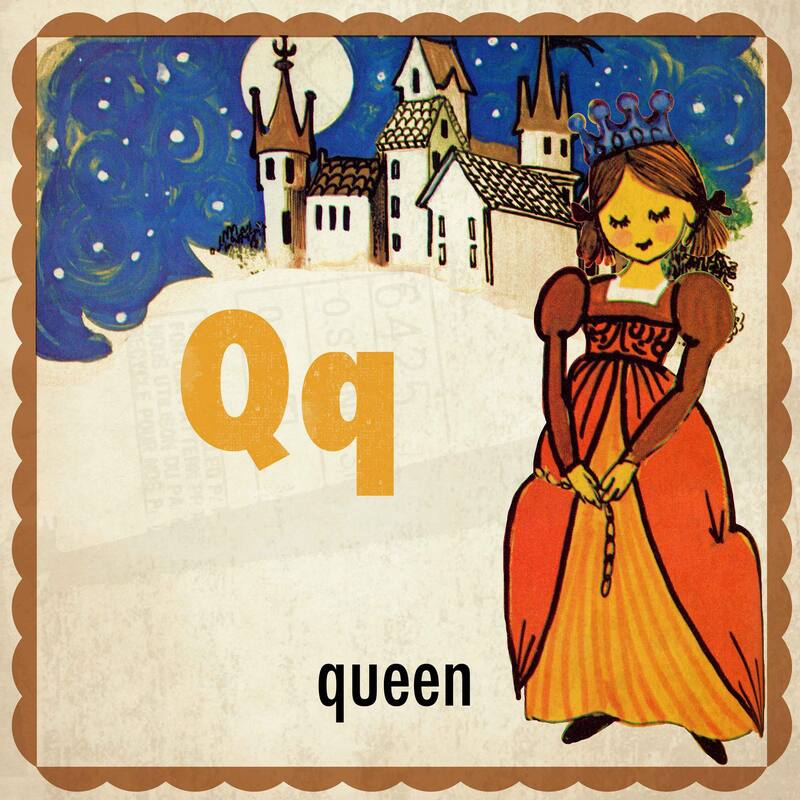Marmont Hill 'Queen' by Curtis Painting Print on Canvas - Multi-Color