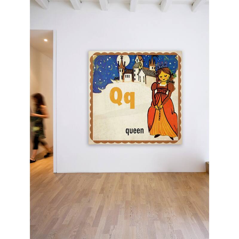 Marmont Hill 'Queen' by Curtis Painting Print on Canvas - Multi-Color