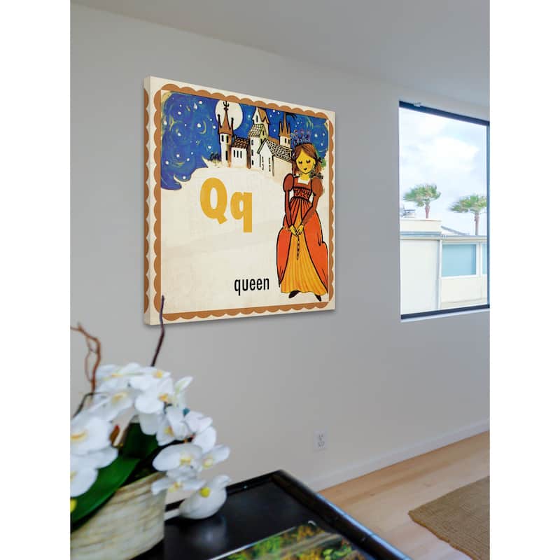 Marmont Hill 'Queen' by Curtis Painting Print on Canvas - Multi-Color