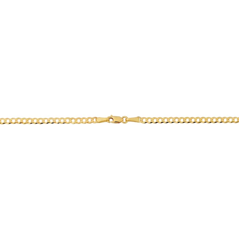 Fremada 10k Yellow Gold 2.7-mm High Polish Curb Link Chain (16 - 30 inches)
