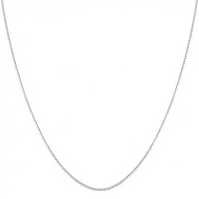 Fremada Italian Sterling Silver 1.1-mm Round Box Chain (16 - 36 inches)