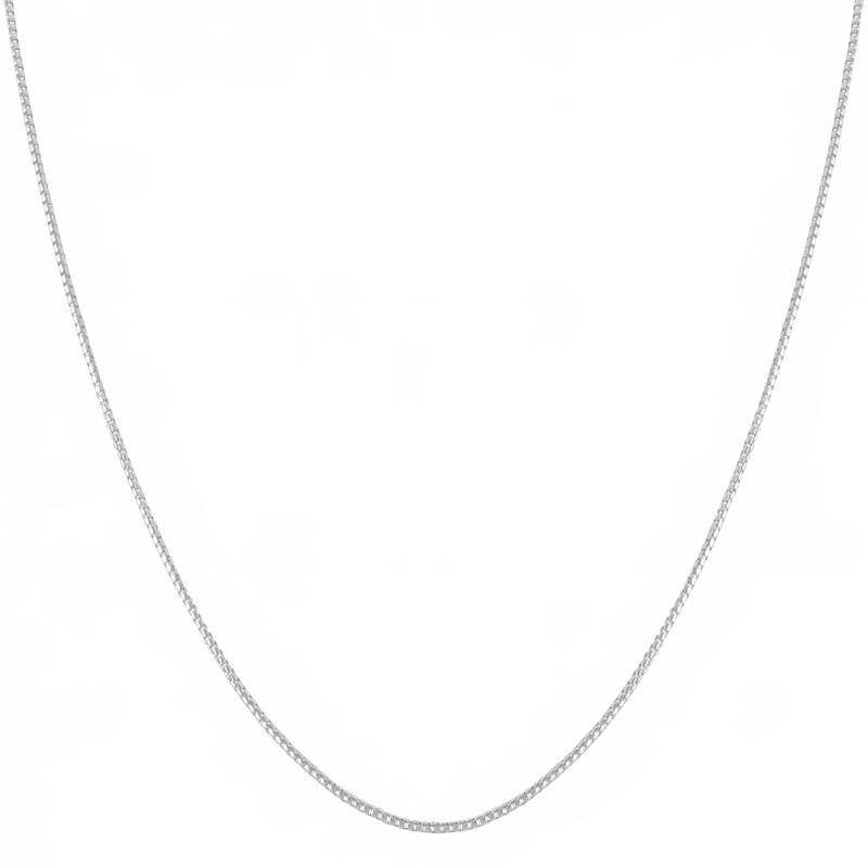 Fremada Italian Sterling Silver 1.1-mm Round Box Chain (16 - 36 inches)