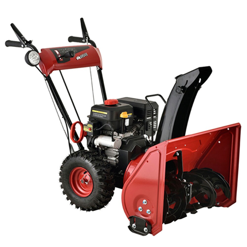 Amico Power 24-inch 212cc Two-Stage Electric Start Gas Snow Blower ...