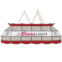 Coors Light 40-inch Handmade Tiffany Style Lamp