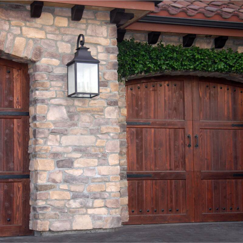 AA Warehousing Morgan 2 Light Exterior Light in Rustic Bronze