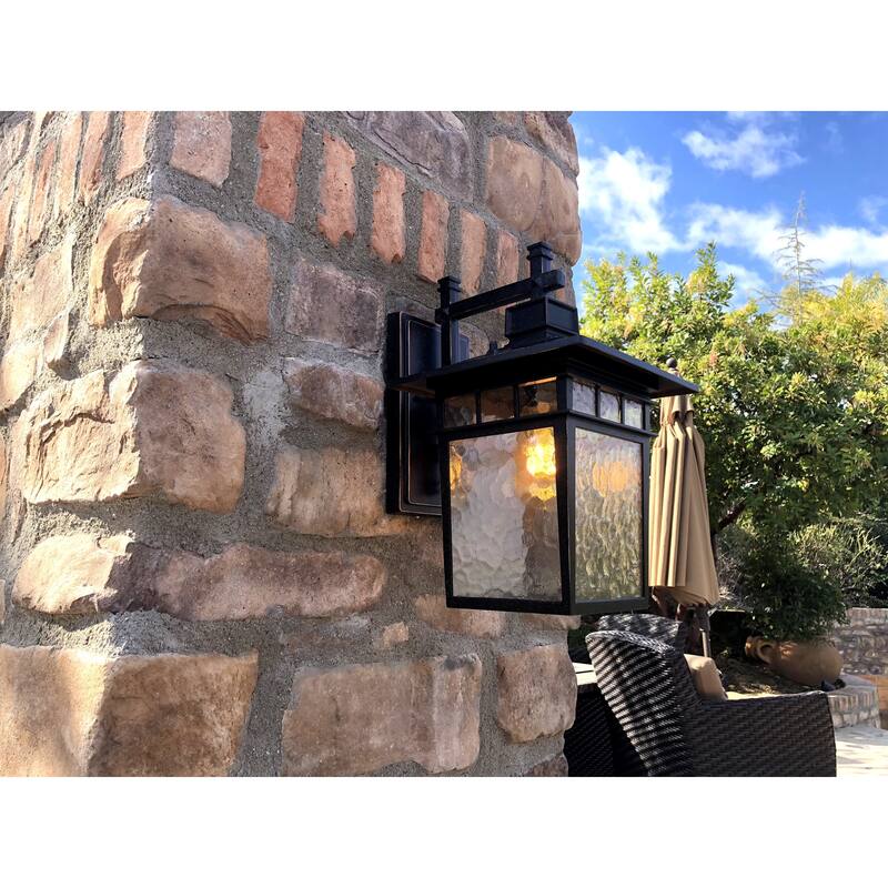 AA Warehousing Cullen 1 Light Exterior Light in Oil Rubbed Bronze