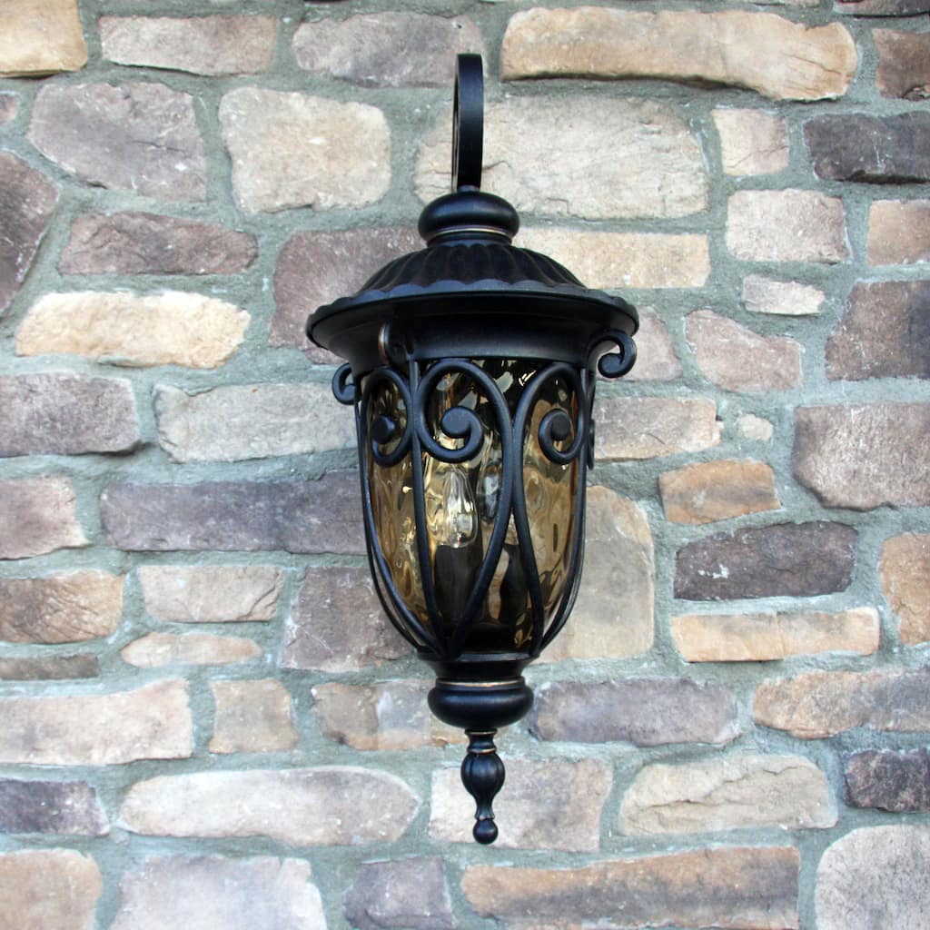 AA Warehousing Hailee 3 Light Exterior light in Oil Rubbed Bronze
