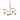 Justice Design Fusion Tetra 4-light Brushed Nickel Chandelier, Opal Round Flared Shade