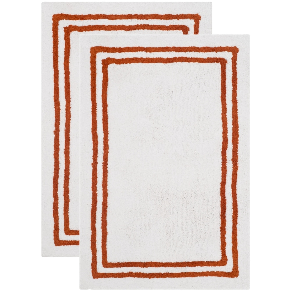 Finest Luxury Washable Nylon Shag Bath Rug, or Set in Chili Red - On Sale -  Bed Bath & Beyond - 25719832