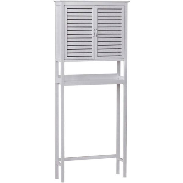 Gallerie Decor Natural Bamboo Over Toilet Space Saver Bed Bath