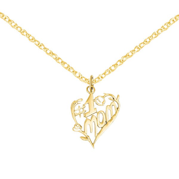 number one mom necklace