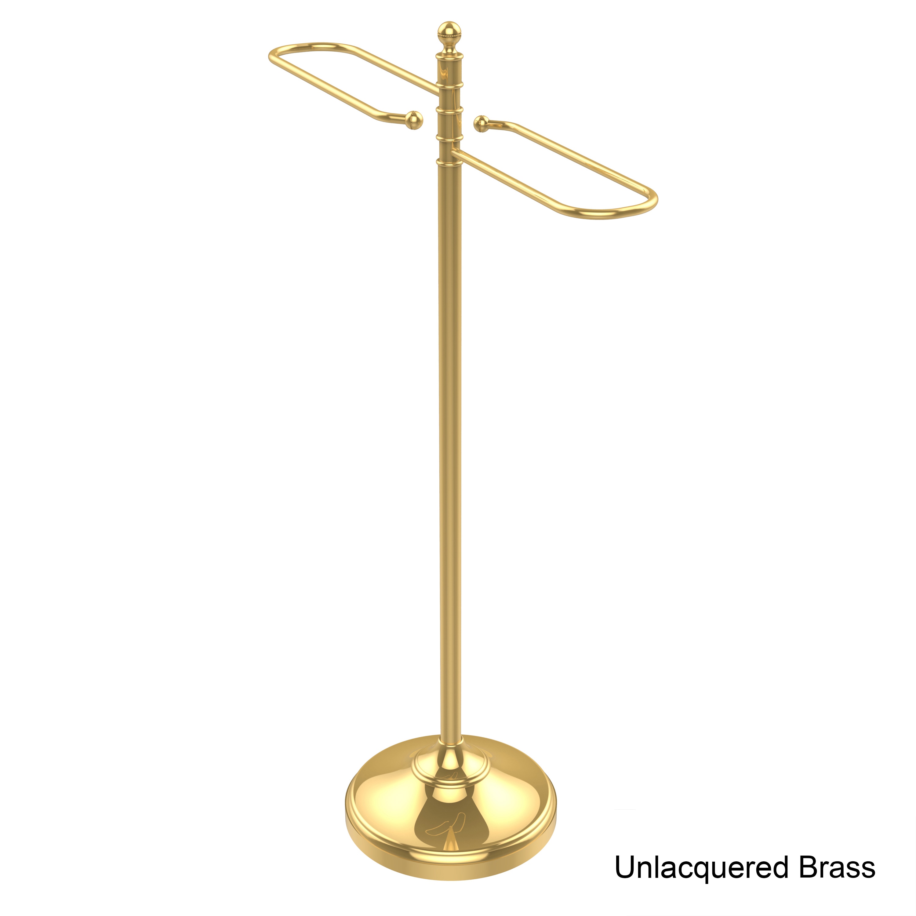Allied Brass Traditional Free Standing Floor Bath Towel Valet in Venetian Bronze Allied Brass Traditional Free Standing Floor Bath Towel Valet in Venetian Bronze
