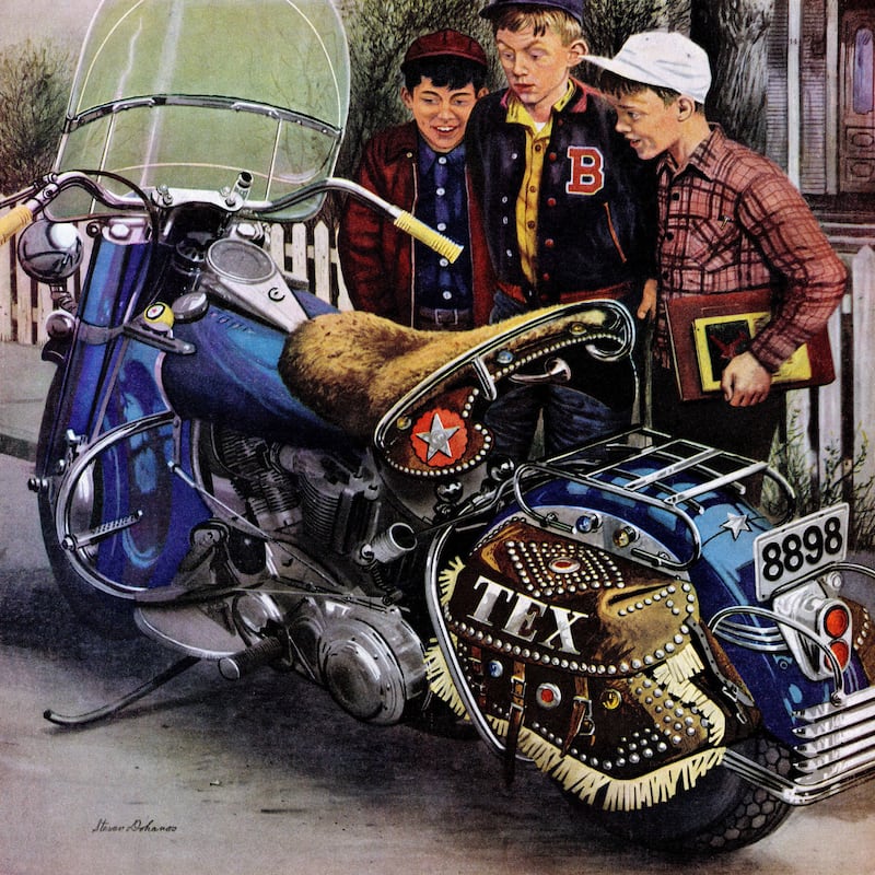 Marmont Hill '8898' by Curtis Painting Print on Canvas - Multi-Color