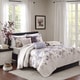 preview thumbnail 2 of 13, Madison Park Raven 6 Piece Printed Quilt Set with Throw Pillows