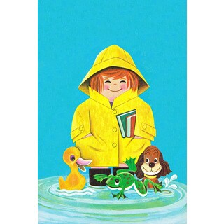 Marmont Hill 'Duck Frog and Dog' Painting Print