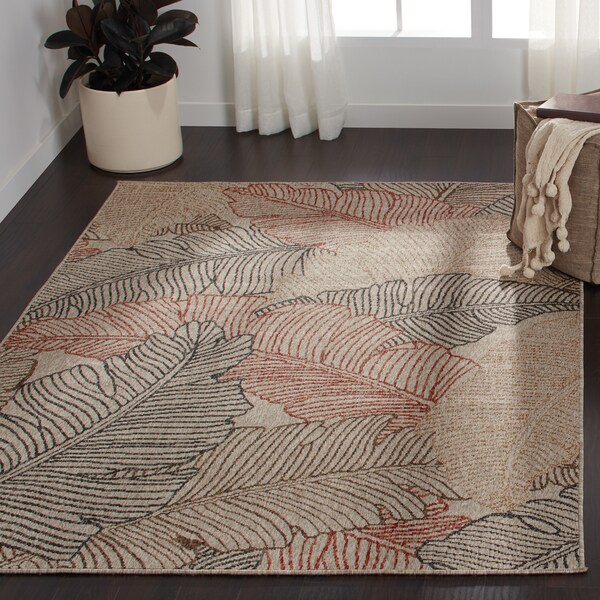 Indoor/ Outdoor Hudson Multi Rug - 7'10 x 10'9