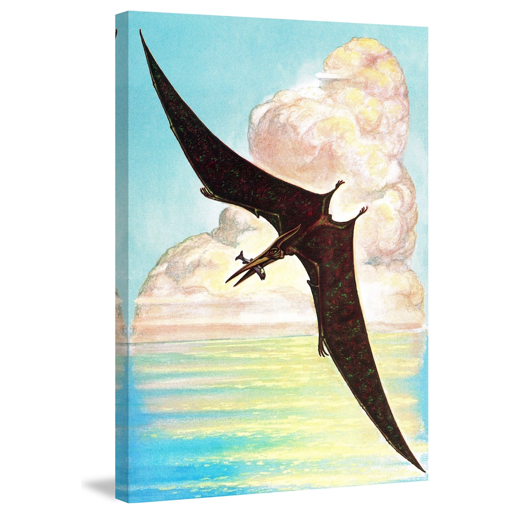 Marmont Hill 'Pterodactyl' by Curtis Painting Print on Canvas - Multi-color
