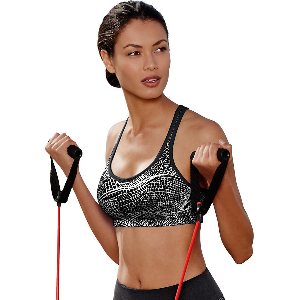 champion shape t back sports bra