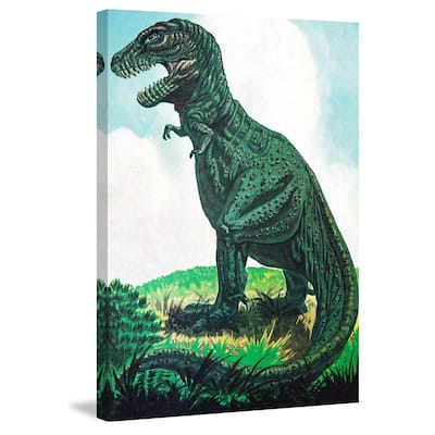 Marmont Hill 'Tyrannosaurus' by Curtis Painting Print on Canvas - Multi-Color