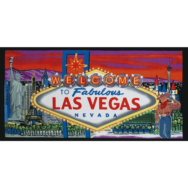 Kaufman Las Vegas Sign Printed Beach Towel Set Of 2 Free Kaufman Las Vegas Sign Printed Beach Towel Set Of 2