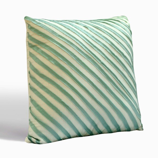 Nostalgia Home Madison Square Teal Decorative Throw Pillow - Free Shipping On Orders Over $45 ...