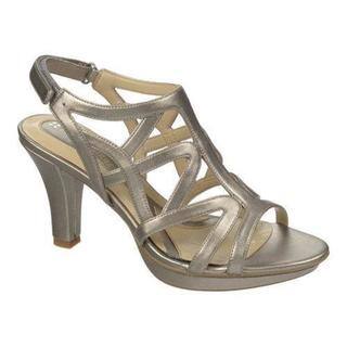 Shop Women S Naturalizer Danya Sandal Pewter Pu Free Shipping