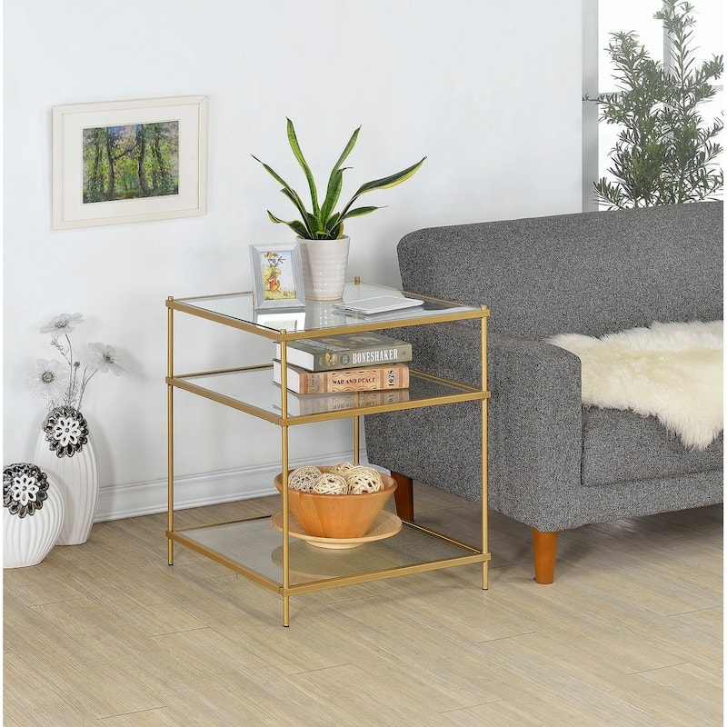 Simplicity End Table - Gold