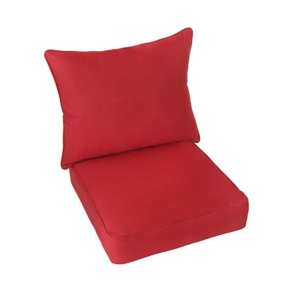 slide 1 of 5, Sunbrella 2-piece Cushion and Pillow Indoor/Outdoor Set