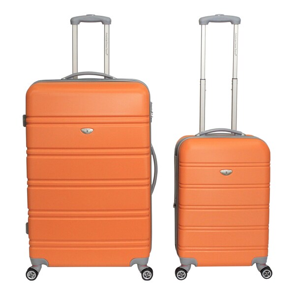 Shop AGT Plateau 2Piece TSA Luggage Set Free Shipping Today 11710466