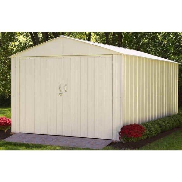 Shop Arrow Commander Hot Dipped Galvanized Steel Shed