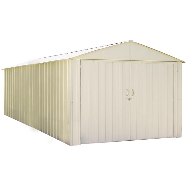 shop arrow commander hot dipped galvanized steel shed