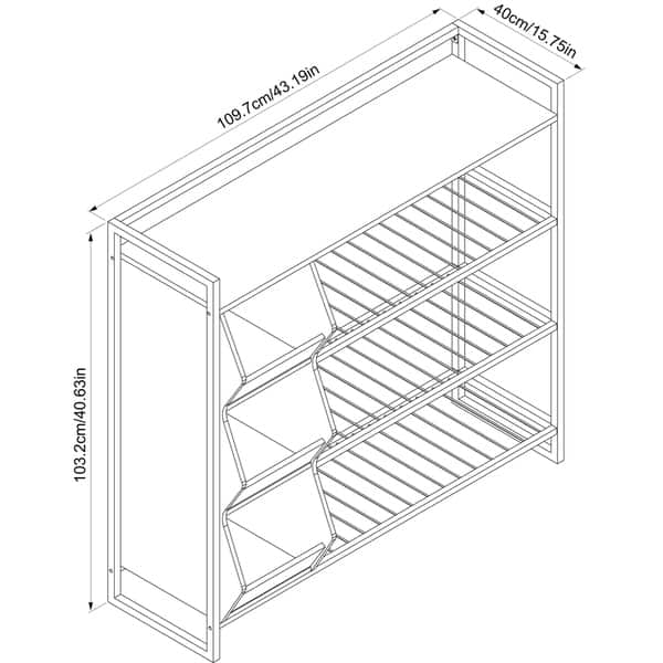 Shop Black Friday Deals On 4 Shelf Shoe Rack On Sale Overstock 11710550