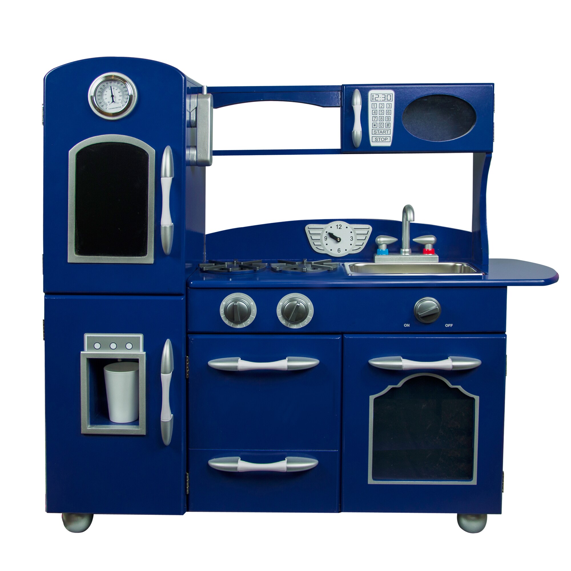 blue play kitchen