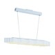 preview thumbnail 1 of 1, Billow 16-light LED Matte White Linear Pendant Light