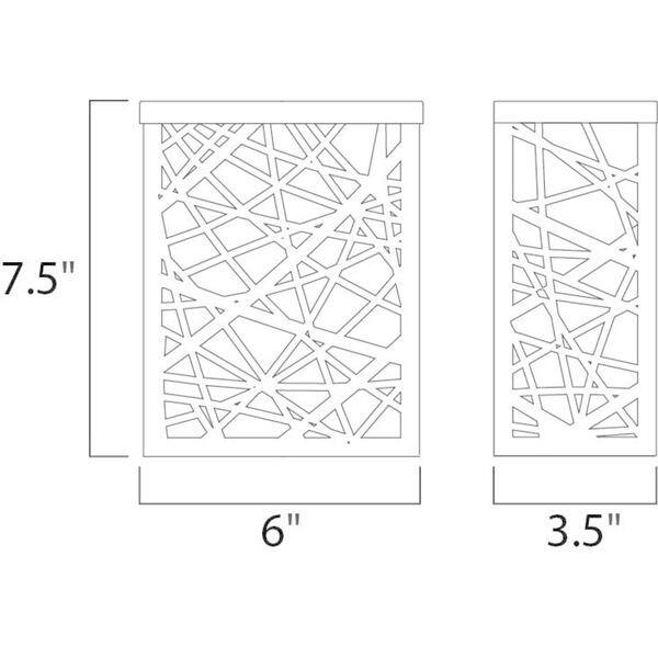 Inca 2-light LED Bronze Wall Sconce