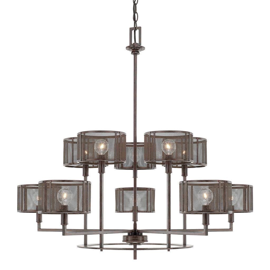 Bennett 10-light Russet Chandelier - Chandeliers For Bedrooms by Overstock.com