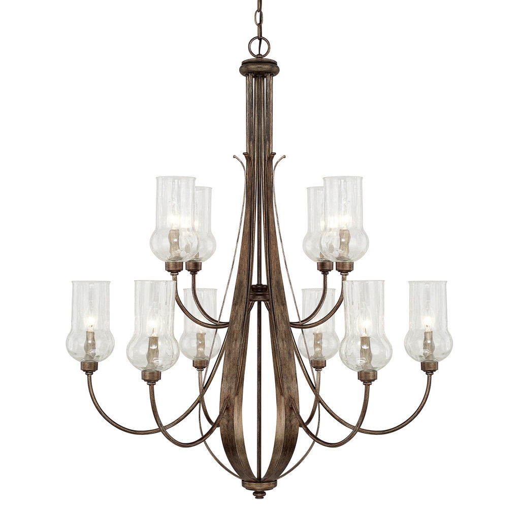 Rowan 10-light Rustic Chandelier - Chandeliers For Bedrooms by Overstock.com