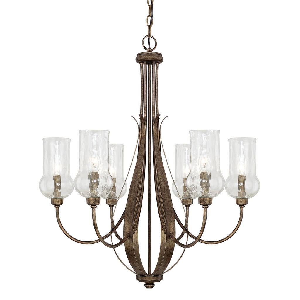 Rowan 6-light Rustic Chandelier