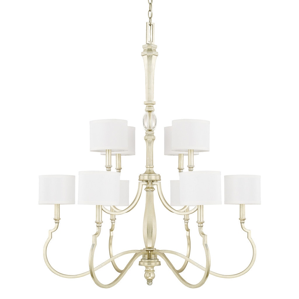 Noelle 10-light Winter Gold Chandelier - Chandeliers For Bedrooms by Overstock.com