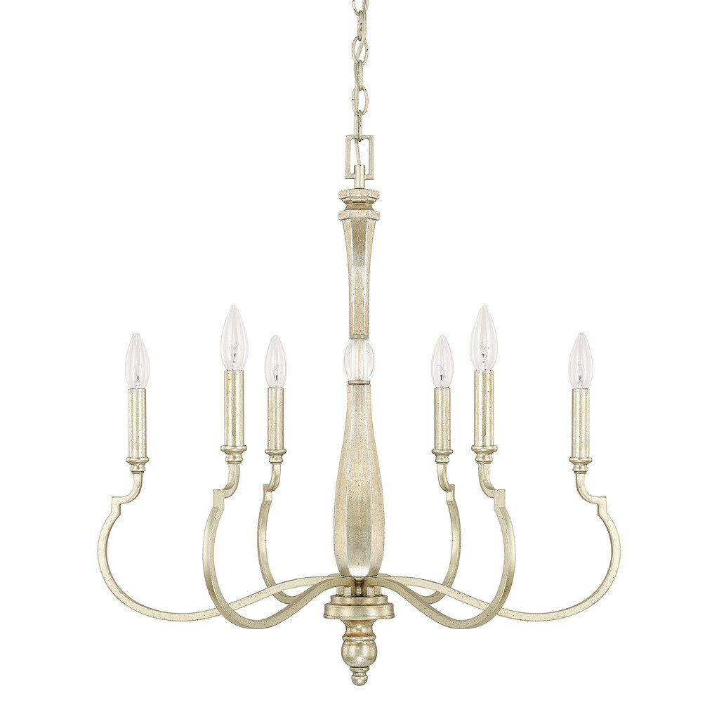 Noelle 6-light Winter Gold Chandelier - Winter Gold - Chandeliers For Bedrooms by Overstock.com