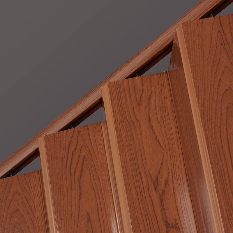 32 Inch x 96 Inch Folding Door in Pecan Brown