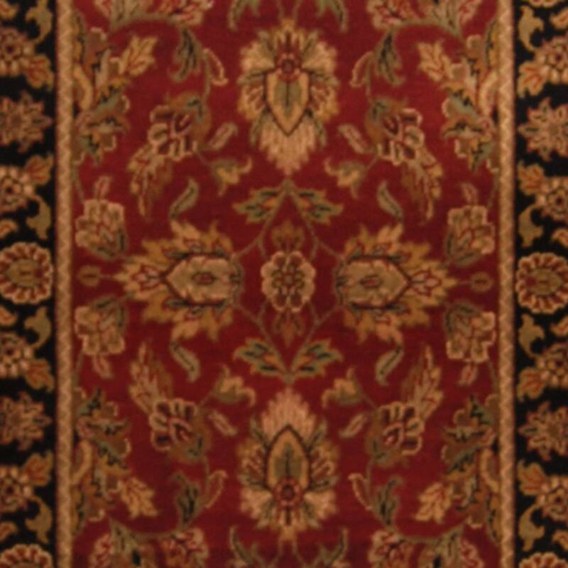 Handmade One-of-a-Kind Kashan Wool Runner (India) - 2'7 x 12'2